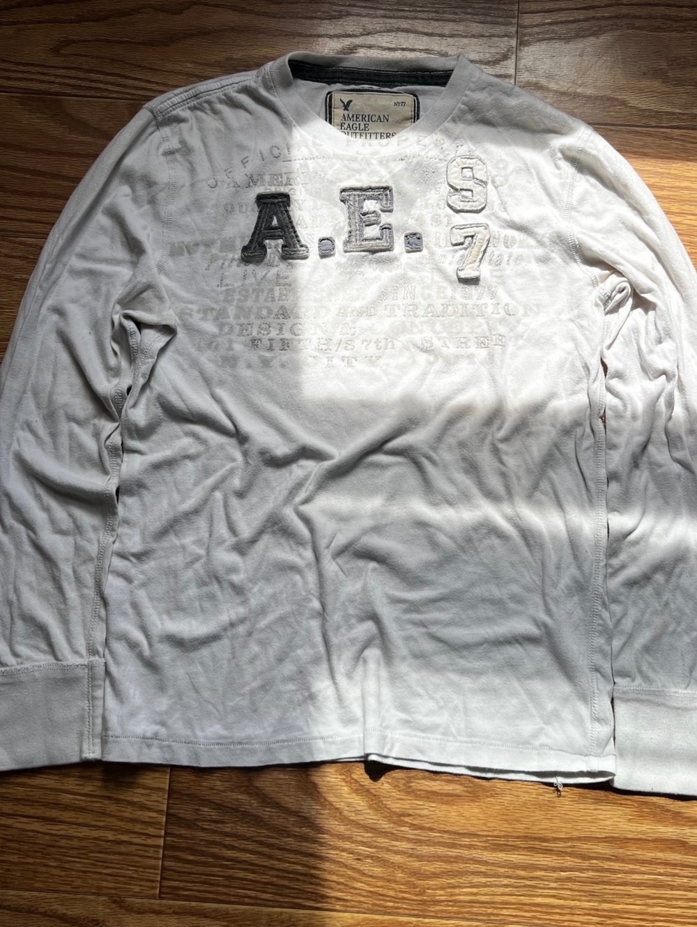 vintage y2k american eagle long sleeve tee streetwear grunge skater aesthetic